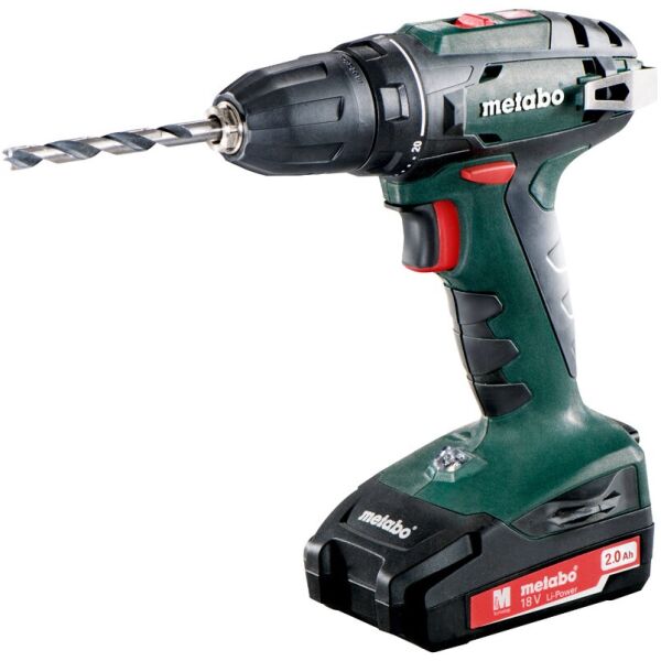 

Шуруповерт Metabo BS 18 2xLi-Power 2.0 Ач