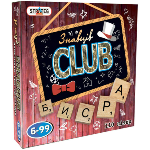 

Настольная игра Strateg Клуб Знатоков (702)
