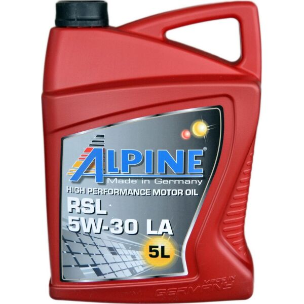 

Моторное масло Alpine RSL LA 5W-30 5 л