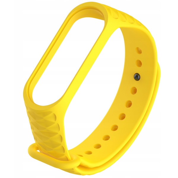 

Ремешок для фитнесс браслета Mi Band 3 Gasta Fluted color Yellow