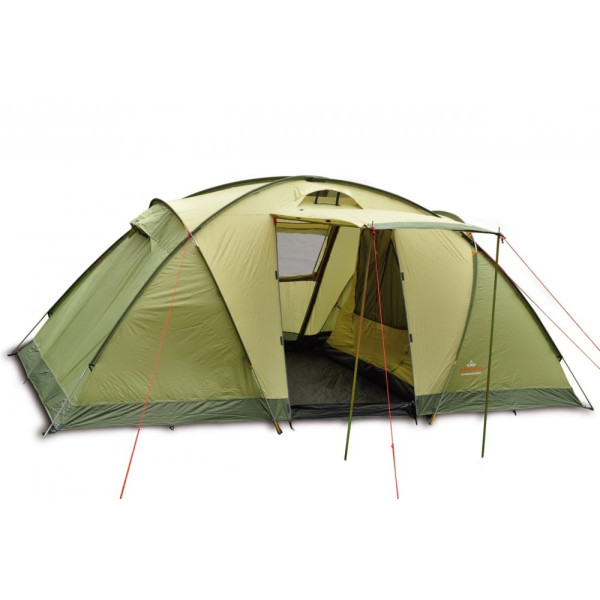 

Палатка Pinguin Base Camp - 4х green