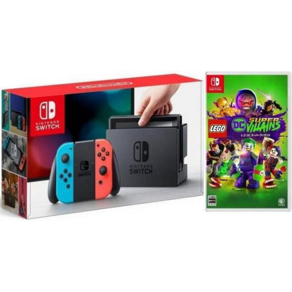 

Nintendo Switch Neon blue/red + Lego DC Super-Villains