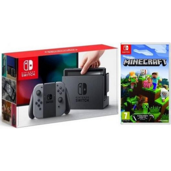 

Nintendo Switch Gray + Minecraft