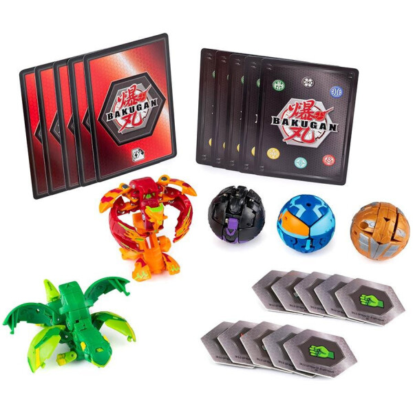 

Игровой набор с фигурками Spin Master Bakugan Battle planet из 5 бакуганов Фаэдрус и Гидроноид (SM64425-4)
