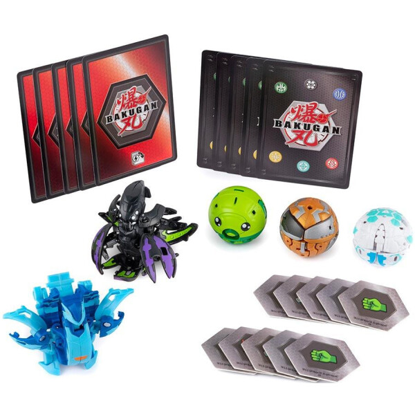 

Игровой набор с фигурками Spin Master Bakugan Battle planet из 5 бакуганов Нобилиус и Кракелиус (SM64425-6)