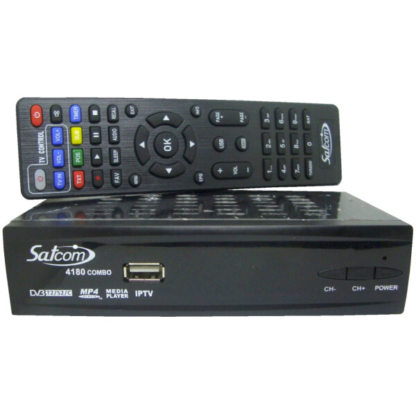 

Комбинированный ресивер Satcom 4180 COMBO HD