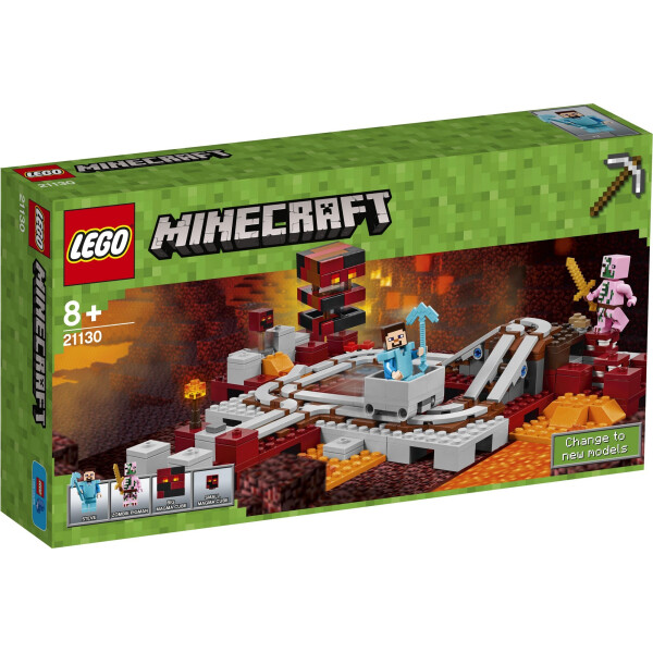 

LEGO Minecraft Подземная железная дорога (21130)