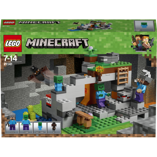

Конструктор LEGO Minecraft Пещера зомби (21141)