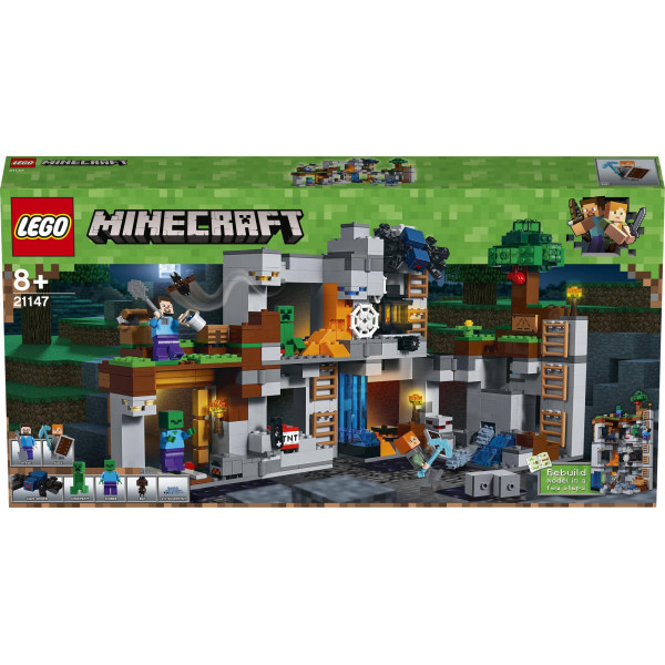 

Конструктор LEGO Minecraft Приключения в шахтах (21147)