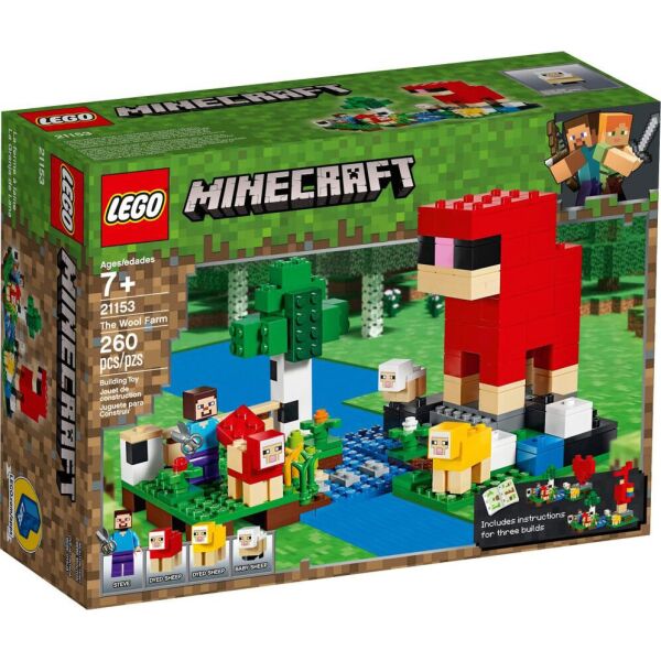 

LEGO Minecraft ферма шерсти (21153)