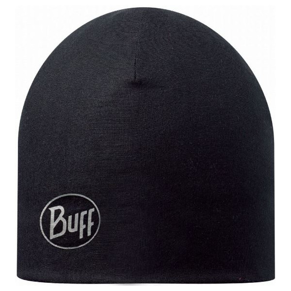 

Buff Microfiber & Polar Hat Solid Black
