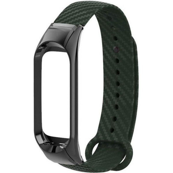 

Ремешок Gasta Carbon for Xiaomi Mi Band 3 color Dark Green