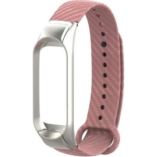 

Ремешок Gasta Carbon for Xiaomi Mi Band 3 color Pink