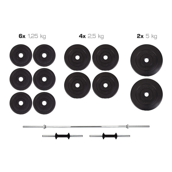 

Набор Hop-Sport Premium и гантели 36 кг (00-00000617)