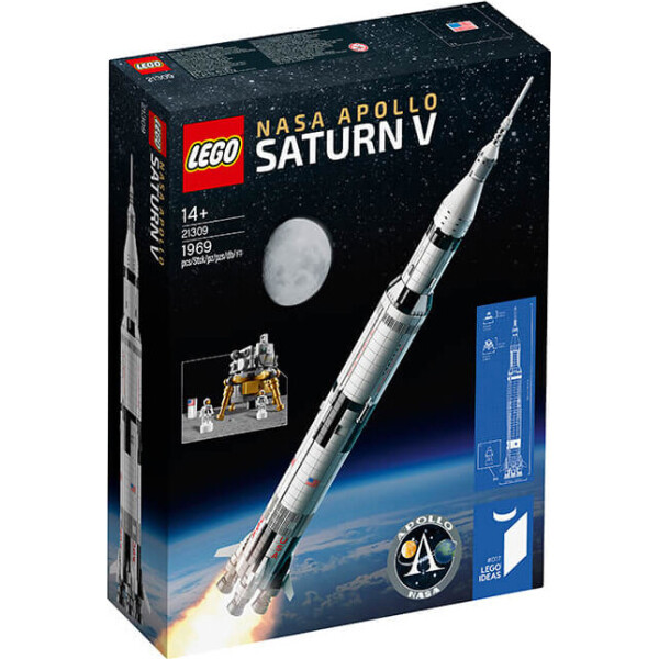 

LEGO Ideas Ракетно-космическая система НАСА «Сатурн-5-Аполлон» (21309)