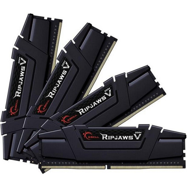 

G.Skill 64GB (4X16GB) DDR4 3200 MHz RipJaws V (F4-3200C16Q-64GVK)