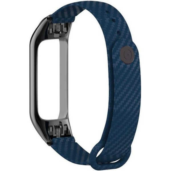 

Ремешок Gasta Carbon for Xiaomi Mi Band 3 color Dark Blue