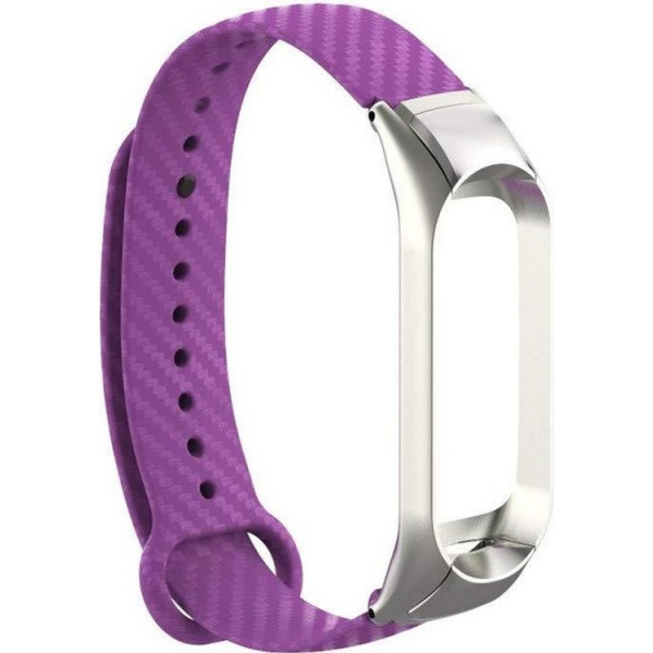 

Ремешок Gasta Carbon for Xiaomi Mi Band 3 color Purple