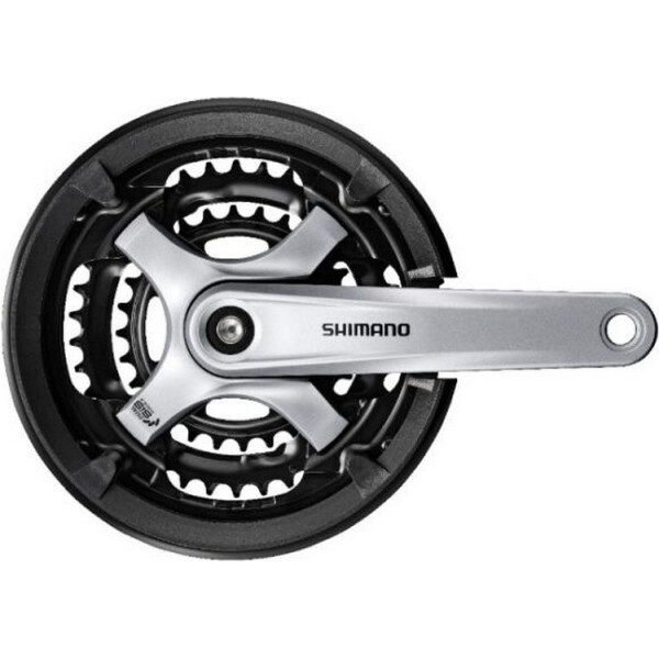 

Шатун Sq Shimano Fc-Ty701 24/34/42T 9-Скоростей Под Квадрат Серые
