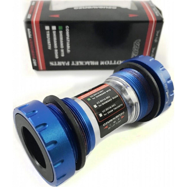 

Каретка Venzo Mtb Shimano Hollowthech Ii 68/73Мм Синяя