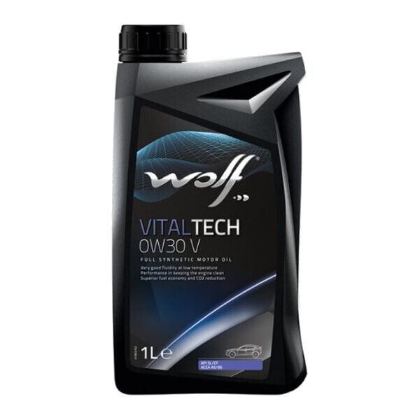 

Масло моторное WOLF 0W-30 VITALTECH V 1л (8324062)