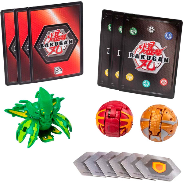 

Игровой набор Spin Master Bakugan Ventus Krakelios, три фигурки (SM64424-7)