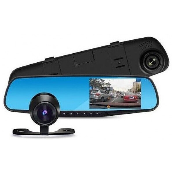 

Автомобильный видеорегистратор зеркало DVR L 9000 с двумя камерами