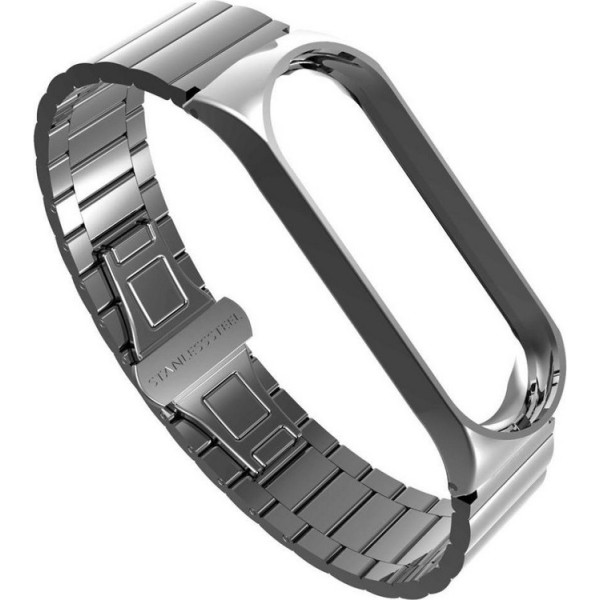

Ремешок Gasta Luxury Stainless Steel for Xiaomi Mi Band 3 color Silver