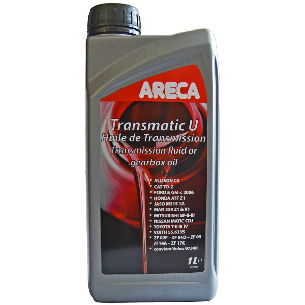 

Трансмиссионное масло ARECA TRANSMATIC U 1л