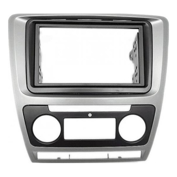 

Рамка переходная Carav 11-258 Skoda Oktavia 08-13 (Auto Air-Cond) Grey