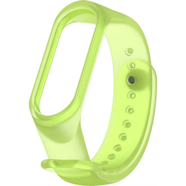 

Ремешок Gasta Silicone Luminous for Xiaomi Mi Band 3 and Mi Band 4 color Green