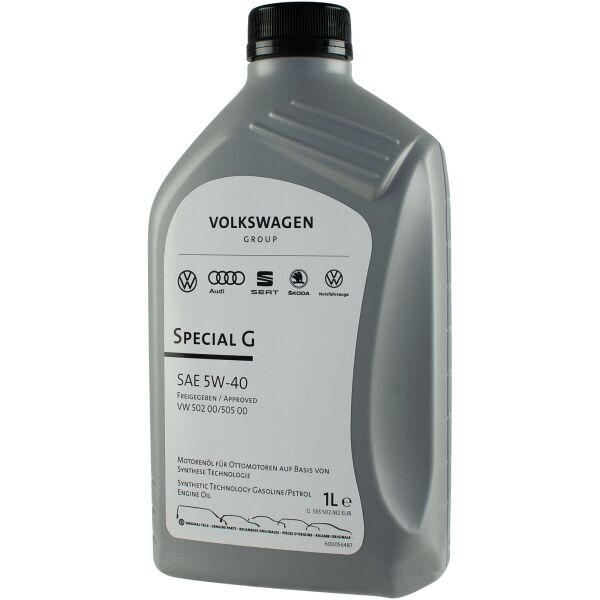 

Моторное масло VAG VW AUDI Special G 1л (G S55 502 M2 EUR)