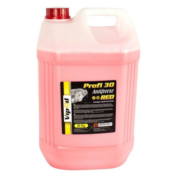 

Антифриз VipOil Profi 30 Red красный 20кг (701250)