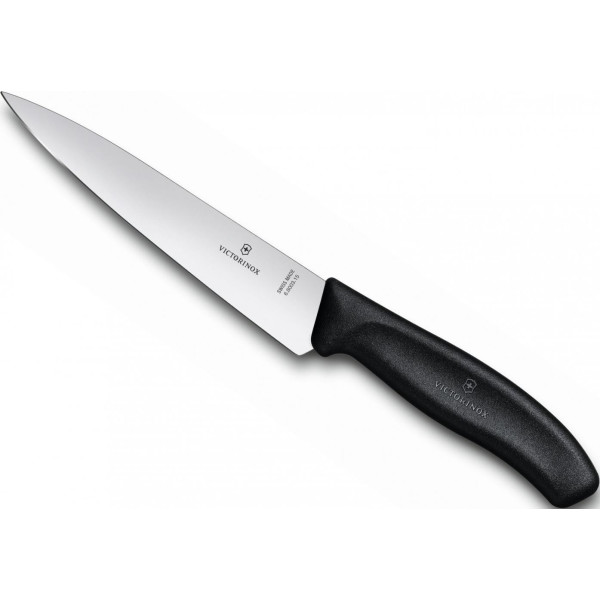

Кухонный нож Victorinox SwissClassic, черный 6.8003.15B