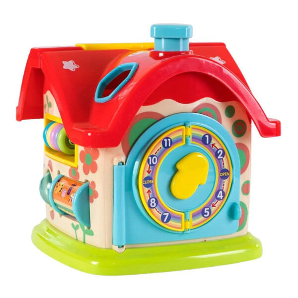 

Пластиковый сортер Домик Baby Mix DI-WD 3611