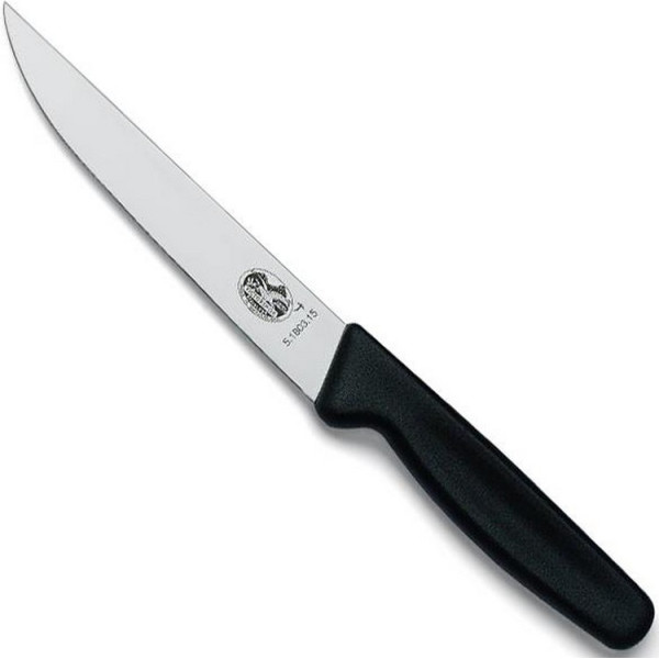 

Кухонный нож Victorinox (лезвие: 150мм), черный 5.1803.15B