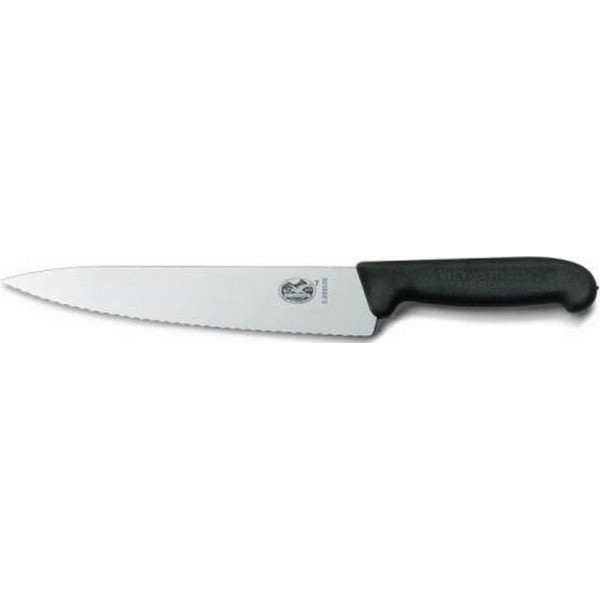 

Кухонный нож Victorinox Fibrox с сер. лез, черный 5.2033.19