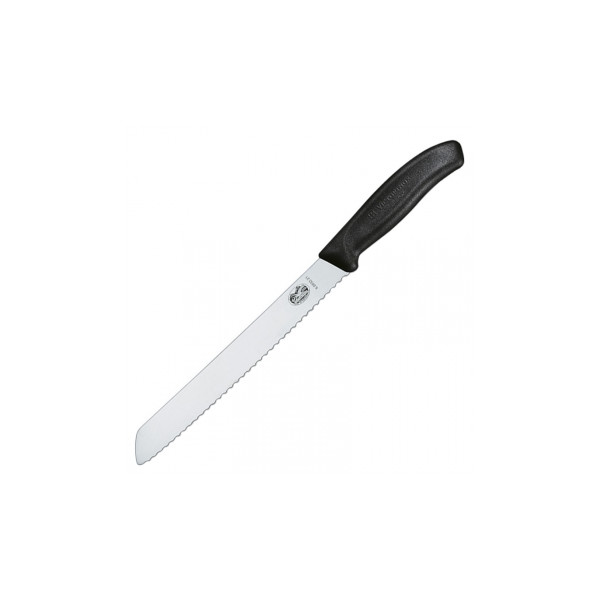 

Кухонный нож Victorinox SwissClassic с сер. лез, черн.