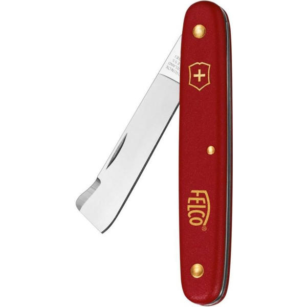 

Кухонный нож складной, садовый Victorinox (100мм, 2 функции), красный 3.9020