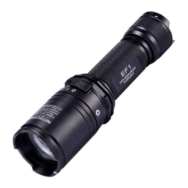 

Фонарь взрывозащищенный Nitecore EF1 (Сree XM-L2 U3, 830 люмен, 1x18650)