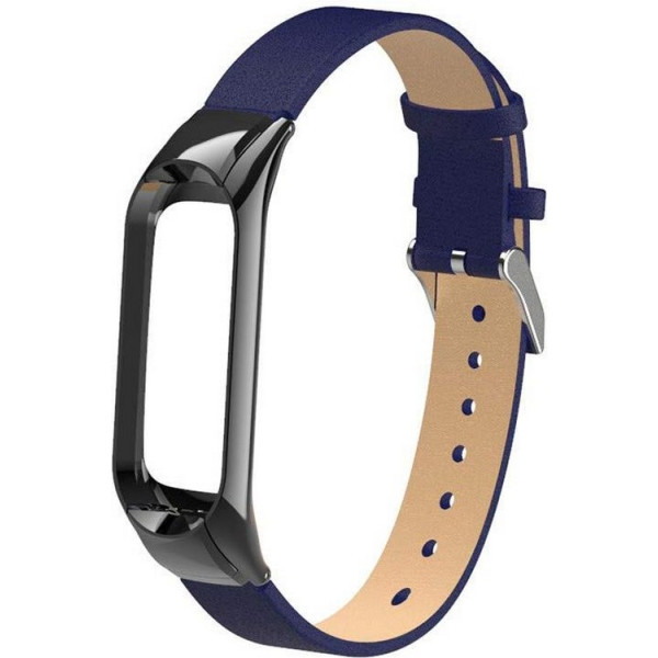 

Ремешок Gasta Leather Modern for Xiaomi Mi Band 3 color Dark Blue