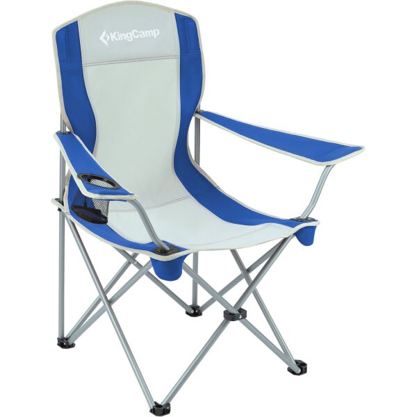 

Стул KingCamp Arms Chairin Steel(KC3818) Grey/Blue