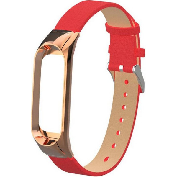 

Ремешок Gasta Leather Modern for Xiaomi Mi Band 3 color Red