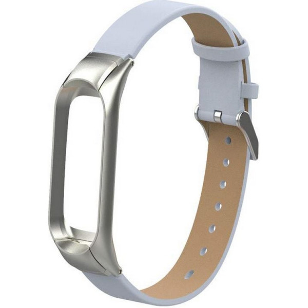 

Ремешок Gasta Leather Modern for Xiaomi Mi Band 3 color Gray