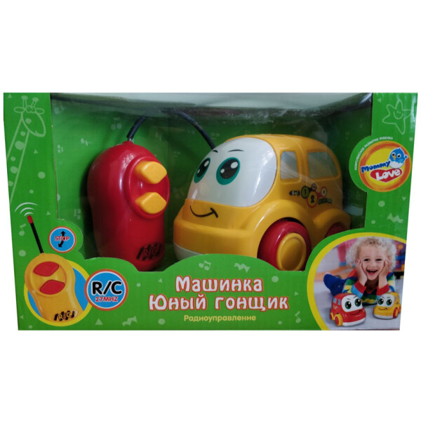 

Машинка Mommy Love Юный Гонщик Желтая (917-3-1)