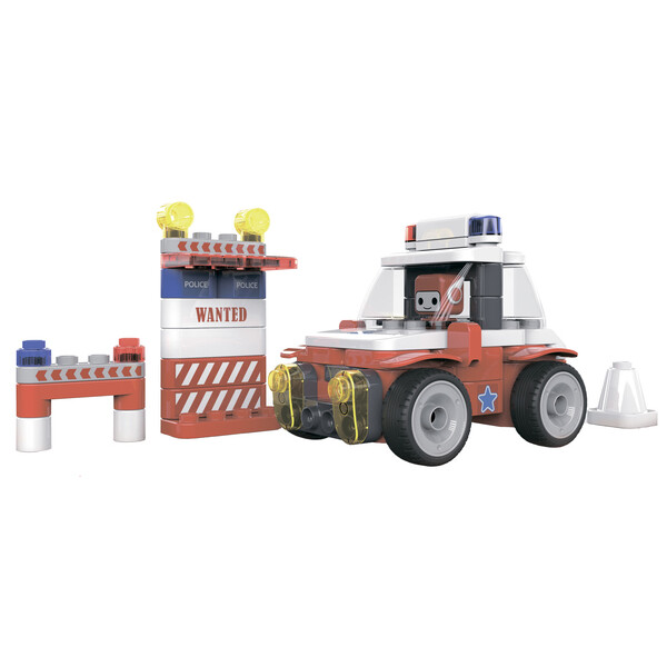 

Конструктор PAI BLOKS BLK Полицейская машина 59 деталей (61001W)