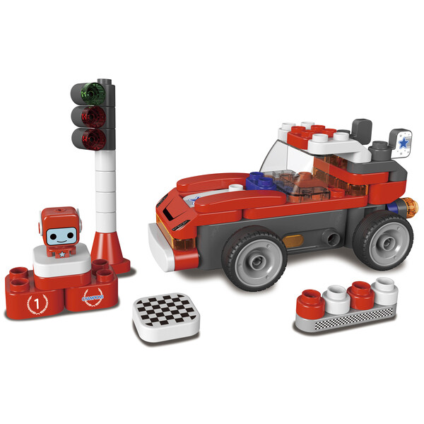 

Конструктор PAI BLOKS Гоночная машина на радиоуправлении 65 деталей (62007W)