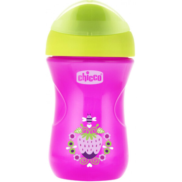 

Поильник-непроливайка Chicco Easy Cup, 266 мл, розовый (06961.10.50)