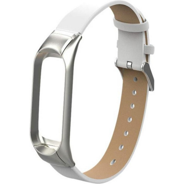 

Ремешок Gasta Leather Modern for Xiaomi Mi Band 3 color White
