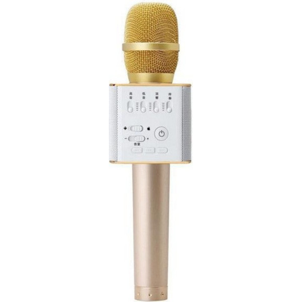 

Микрофон беспроводной для караоке MicGeek Q9 Золотой (2191201)